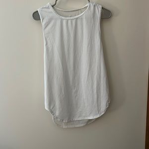 Fabletics White Tank Top Size M